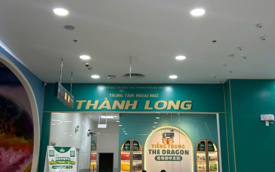 HOÀN THÀNH THIẾT KẾ & THI CÔNG TRUNG TÂM HOA NGỮ THE DRAGON – VÕ VĂN KIỆT 