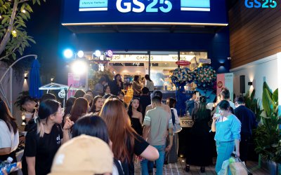 Diệp Gia tham dự khai trương cùng GS25 khai trương Flagship Store Xuân Thủy Thảo Điền