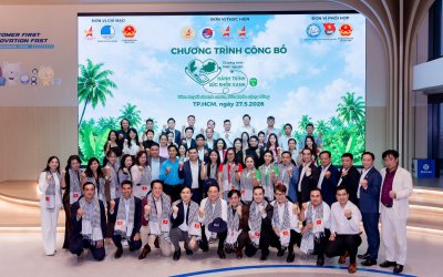 DIỆP GIA THAM DỰ CHƯƠNG TRÌNH CÔNG BỐ “HÀNH TRÌNH SỨC KHỎE XANH – MÙA 4” 