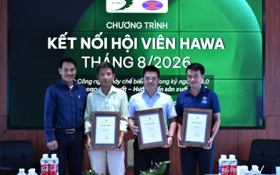 CÔNG TY TNHH XÂY DỰNG & THƯƠNG MẠI DIỆP GIA THAM GIA CHƯƠNG TRÌNH KẾT NỐI HỘI VIÊN HAWA – KỲ 1